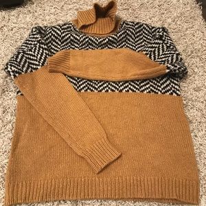 Joe Fresh Sweaters | Joe Fresh Wool Blend Chunky Funky Turtleneck | Poshmark
